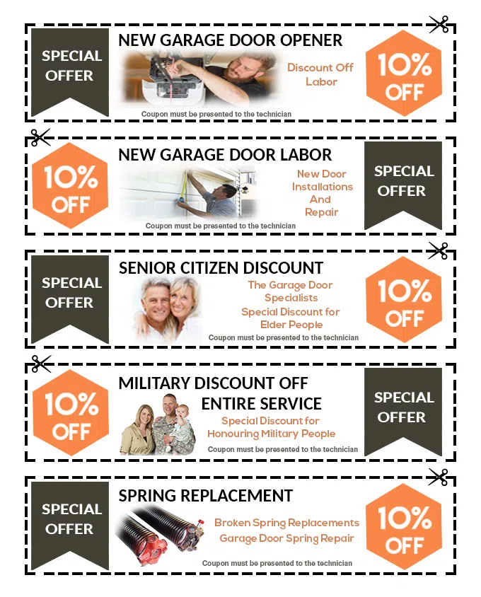 5 Star Garage Doors Falls Church, VA 571-297-3444 - CouponSet15-five